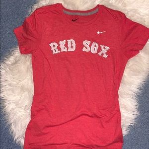 Nike Red Sox slim fit shirt